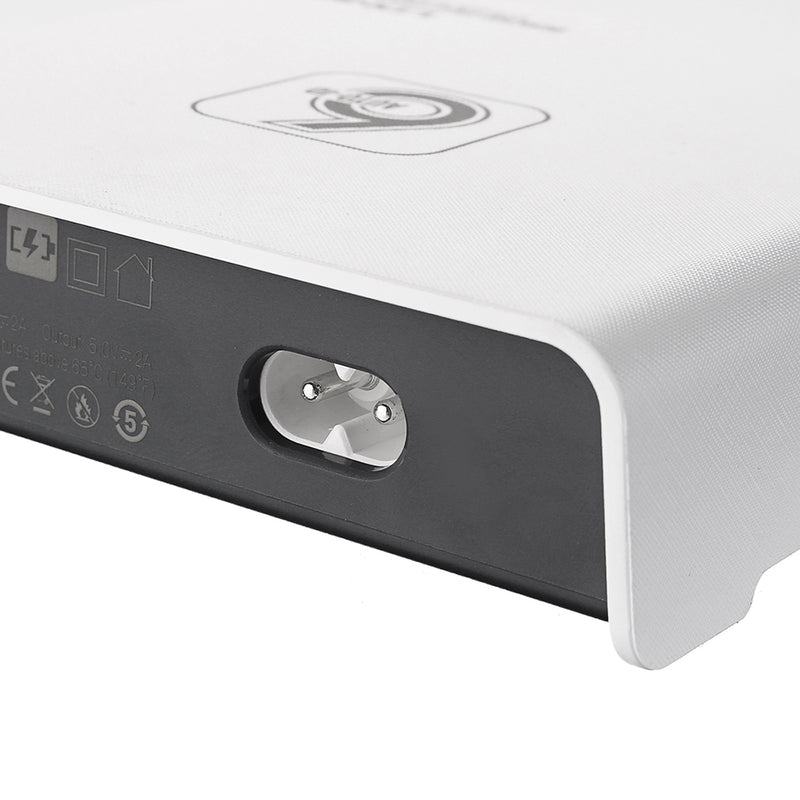 LDNIO A6802 40W 6 USB Ports USB Charger Desktop Charger EU Plug with Power Bank 2600mAh