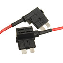 2pcs DC12V Fuse Holder Circuit Box Blade Standard Motorcycle Car ACU Without Fuses