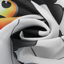 Cat Waterproof Polyester Shower Curtain Bathroom Bathmats Toilet Rugs Cover Mat