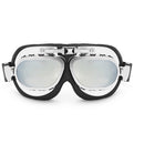 Motorcycle Goggles Vintage Motocross Classic  Glasses Retro Pilot Cruiser Steampunk ATV Bike