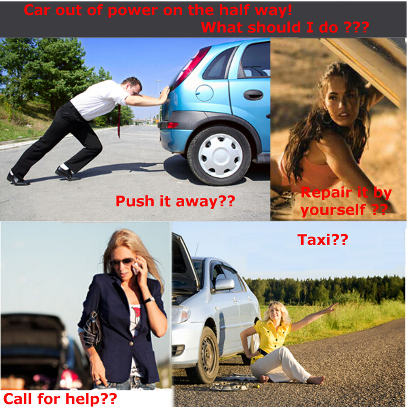 DANIU 2Pcs 15A Banana Plug to 80mm Car Battery Clip Clamp Power Alligator Clips Cable