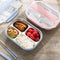 Thermal Insulated Stainless Steel Lunch Box Picnic Bento Food Storage Container
