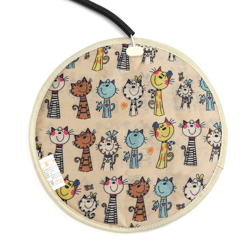 220V Electric Pet Heating Pad Puppy Heated Mat Blanket Dog Cat Whelping Bed Mat