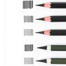 Marie's 12PCS Sketch Pencil Set Painting Art Pencil 2B 4B HB 14B Neutral Hard Soft Charcoal Drawing Pencils c7401 C7350 C7300 C7104 C7103