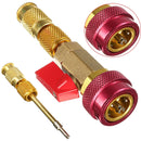 Car Air Conditioning Valve Core Quick Remover A/C High Low Pressure Install Tool
