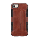 PU Leather Multi-card Slot Protective Case for iPhone X & 6/6Plus & 7/7Plus & 8/8Plus