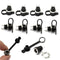 10Pc/Set Guitar Waterproof 3A 5.5 X 2.1mm DC Socket Plug Power Charger Plug Female Panel Mount