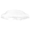 6inch Wave Windshield Windscreen For Harley Electra Street Glide Touring 96-13