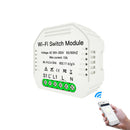 MoesHouse MS-104 AC90-250V Two Way WIFI Smart Light Switch Diy Breaker Module Smart Life/Tuya APP Remote Control Works With Alexa Echo Google Home Din Rail Mounting