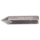 BROPPE 3pcs Cross Impact Screwdriver Bits 8mm Hex Shank 36mm Cross-Screwdriver Bits Set