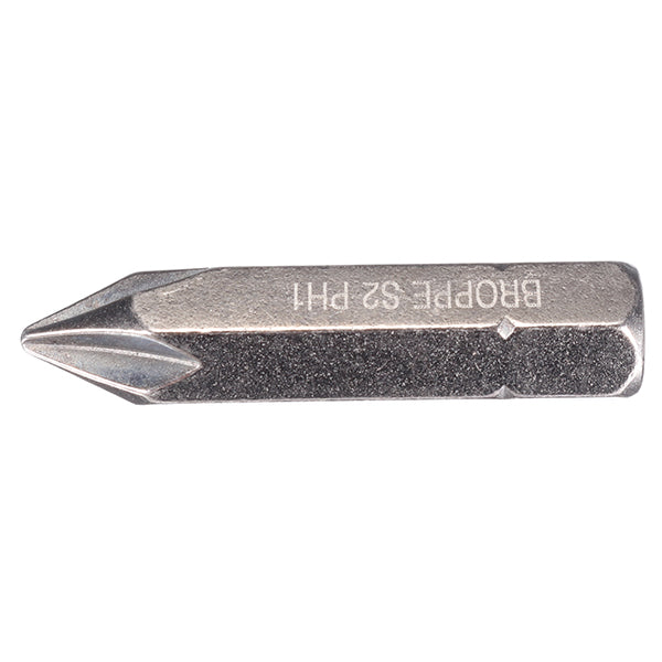 BROPPE 3pcs Cross Impact Screwdriver Bits 8mm Hex Shank 36mm Cross-Screwdriver Bits Set