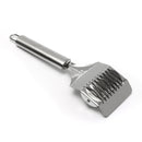 Spaghett Noodle Maker Lattice Roller Dough Cutter Tool Stainless Steel