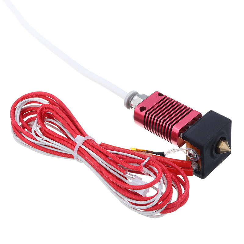 24V 40W Extruder Nozzle Hot End Kit with Temperature Thermistor & Heating Tube for  Creatily 3D Ender-3 3D Printer