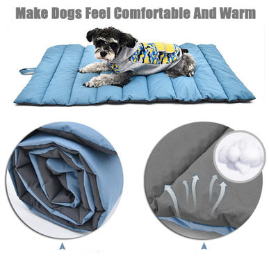 Outdoor Dog Mat Waterproof Pet Bed Portable Pet House Soft Comfortable Dog Beds For Large Dogs