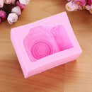 Camera Silicone Soap Mold Fondant Chocolate Clay Mould Creative Baking Tools