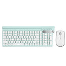 LT500 3 Color Rechargeable 2.4G Wireless Ultra-thin Keyboard and 1500 Ultra-thin Office Mouse Combo for PC Laptop