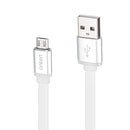 Onten OTN 7298 Lightning to USB flat cable for Android devices Aluminum Alloy Shell silver