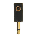 3.5mm 2x3.5mm Airplane Airline Travel Headphone Earphone Adapter