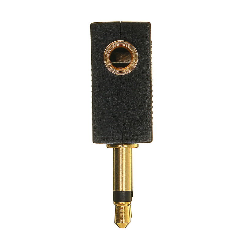 3.5mm 2x3.5mm Airplane Airline Travel Headphone Earphone Adapter