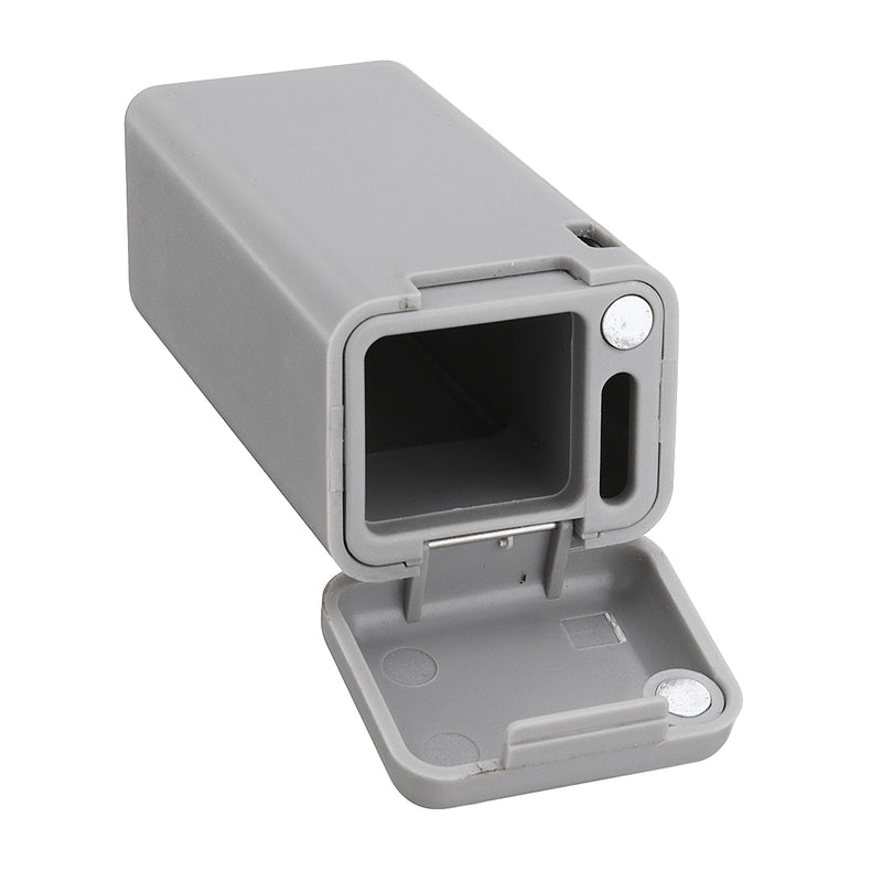 Stainless Steel Collapsible Reusable Straw Portable Folding Straw w/ Case Holder Silicone Tips