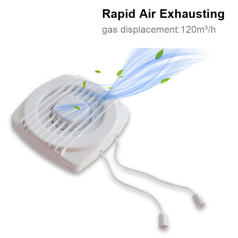 4 Inch 12W Mini Ventilation Fan Entilation Blower for Window Wall Kitchen Bathroom Toilet 220V