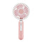 2 In 1 Mini Portable USB Hand Fan Cellphone Holder Adjustable Speed Cooling Rechargeable Battery Fan