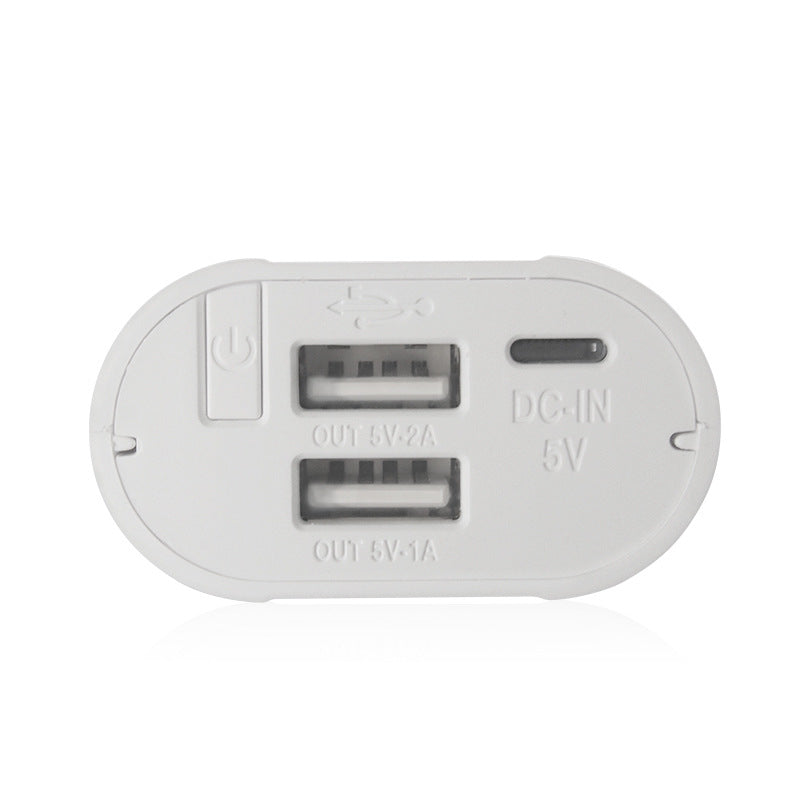 TOMO T2 Dual USB Ports DIY 18650 Battery Charger Power Bank Case for Mobile Phone