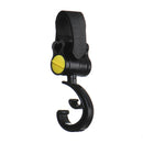 360 Rotatable Stroller Mommy Stroller Hanger 2 Pack Hook Diaper Bags Car Motorcycle Bike