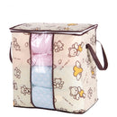 Honana HN-0828 Portable Clothes Storage Bag Non-woven Quilt Bag Pillow Blanket Closet Organizer
