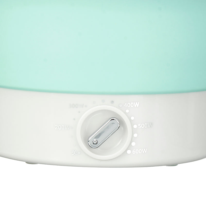 Silicone Portable Folding Electric Hot Pot Heated Food Container Cooker Camping