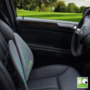 Minicute WP-4101 Pneumatic Ergonomic Lumbar Back Support Cushion with Mesh Cover Balanced Firmness Designed for Lower Back Pain Relief Ideal Back Support for Computer Office Chair Car Seat Recliner