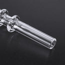 5inch Portable Glassware Herb Smoke Water Pipe Tube Tool Holder Hoo kah Filter Transparent