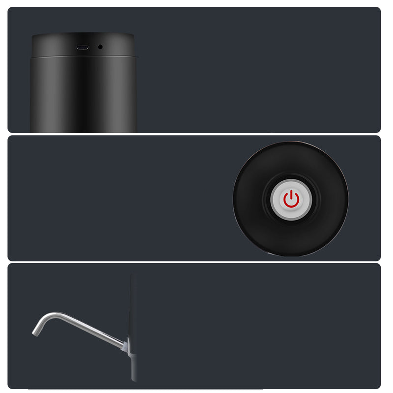 USB Electric Water Pump Button Fast Pumping Dispenser Automatic Portable Drinking Bottle Pump