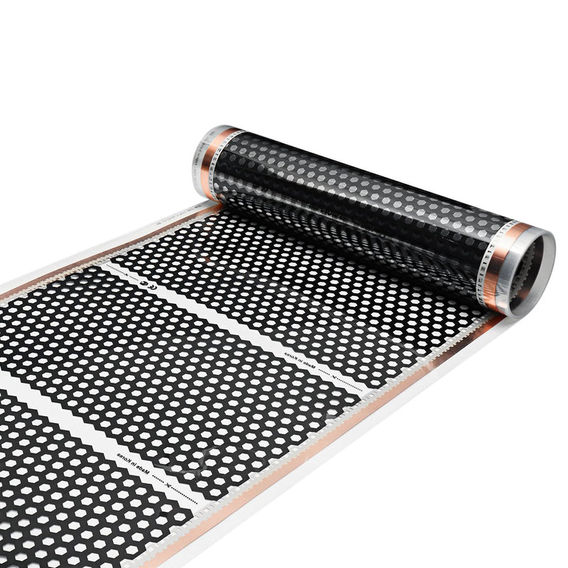 50cm 4M Floor Heating Film Infrared Underfloor Film Pads Honeycomb Reticulated 220V