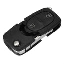 Car 2 Button Remote Filp Key Replacment Case For VW MK4 Golf Bora Passat Fob