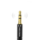 Vention BBLBY 3.5mm Mic Audio Cable 1 Female to 2 Male Earphone Headphone AUX Splitter Cable