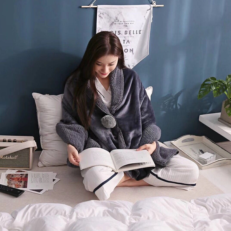 Blankets Throw Rug Snuggle Blanket Flannel Shawl for Home Office