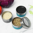 Magnetic Dustproof Visible Stainless Steel Spice Jar Monosexuality Tank Sauce Pot Seasoning Bottles Seasoning Pot Container