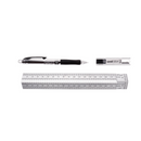 Drillpro 180mm Stainless Steel Precision Bend Ruler Woodworking 90 Degree Square Marking Ruler Carpenter Hole Positioning Line Scribing Tool