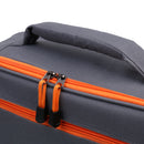 Fly Fishing Reel Bag Gear Case Box 6 Compartment Tackle Handbag Shoulder Bag