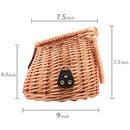 Vintage Fish Basket Wicker Fisherman Traps Cage Bass Trout Perch Fish Case
