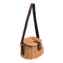Vintage Fish Basket Wicker Fisherman Traps Cage Bass Trout Perch Fish Case
