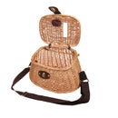 Vintage Fish Basket Wicker Fisherman Traps Cage Bass Trout Perch Fish Case