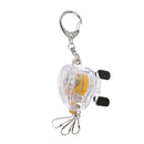 Key Chain Zinger Retractable Reel Badge Holder Fishing Accessories Yellow