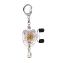 Key Chain Zinger Retractable Reel Badge Holder Fishing Accessories Yellow