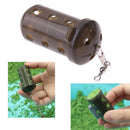 Carp Fishing Feeders Swim Feeders Maggot Feeder with Lead Sinker 30g