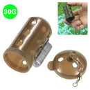 Carp Fishing Feeders Swim Feeders Maggot Feeder with Lead Sinker 30g
