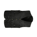 Men Reversible Casual Safari Vest Multi Pockets Waistcoat Fishing Hiking Jacket Travelling Accessory XXL Black