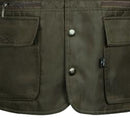 Men Reversible Casual Safari Vest Multi Pockets Waistcoat Fishing Hiking Jacket Travelling Accessory XXXL Army Green