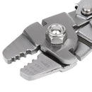 Wire Rope Crimping ( Hand Swage) Tool for Swaging Copper and Aluminum Oval Sleeves and Stop Sleeves with Wire Rope Cutter